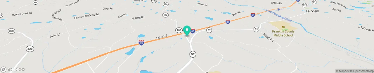 borne de recharge sur la carte