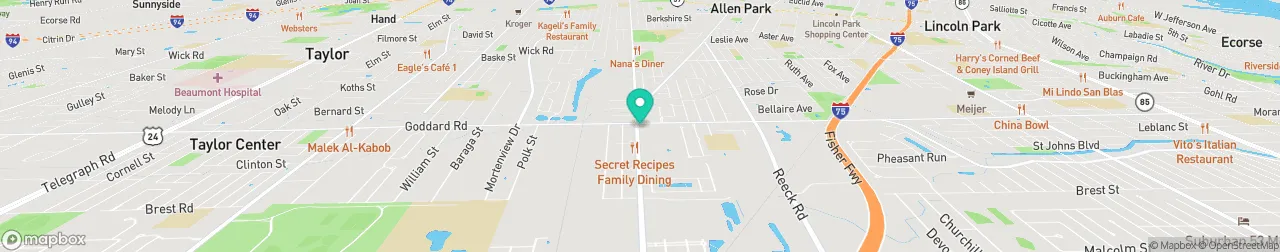 borne de recharge sur la carte