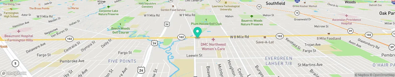 borne de recharge sur la carte