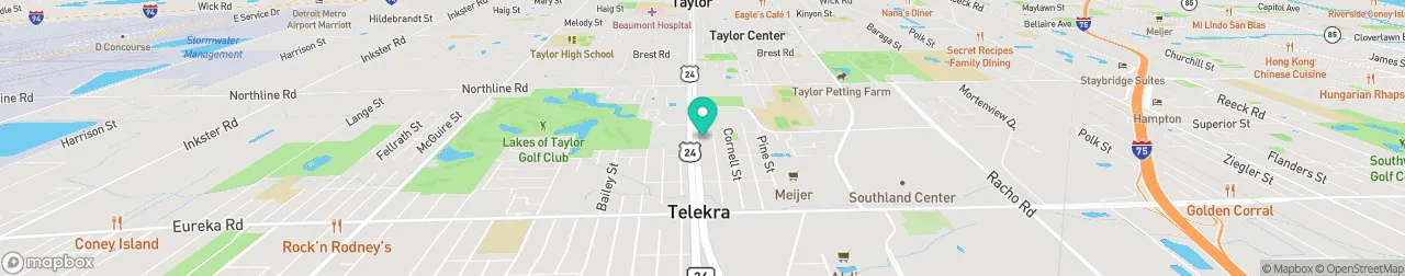 borne de recharge sur la carte