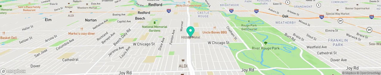 ev charging station on the map