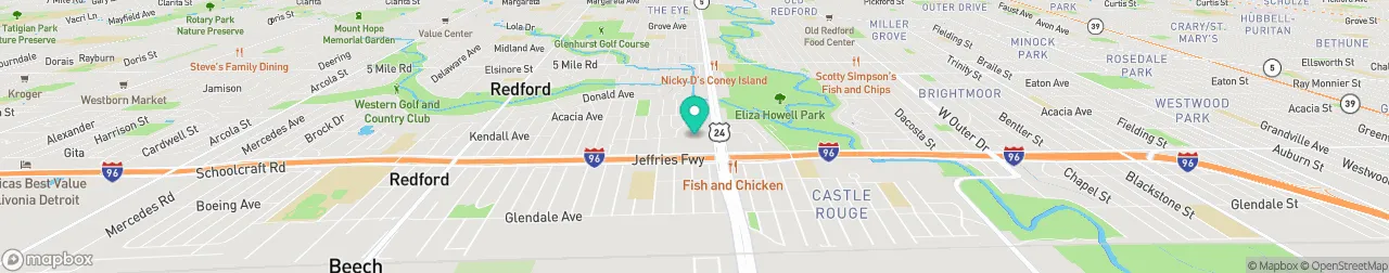 ev charging station on the map