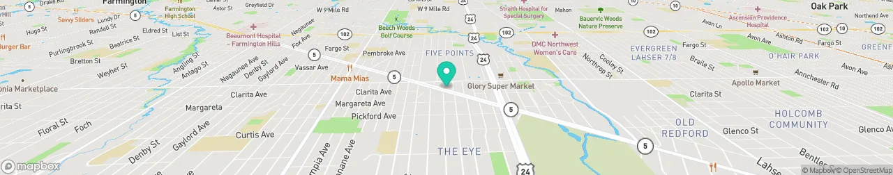 ev charging station on the map