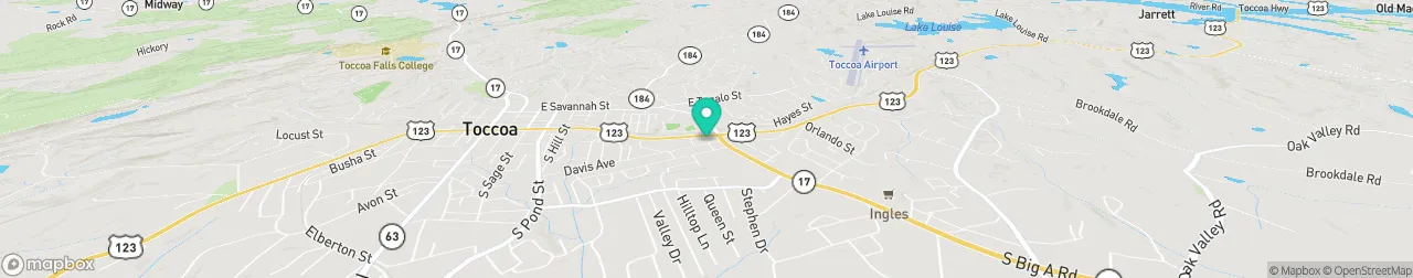 ev charging station on the map