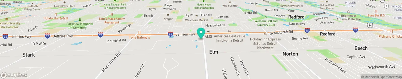 borne de recharge sur la carte