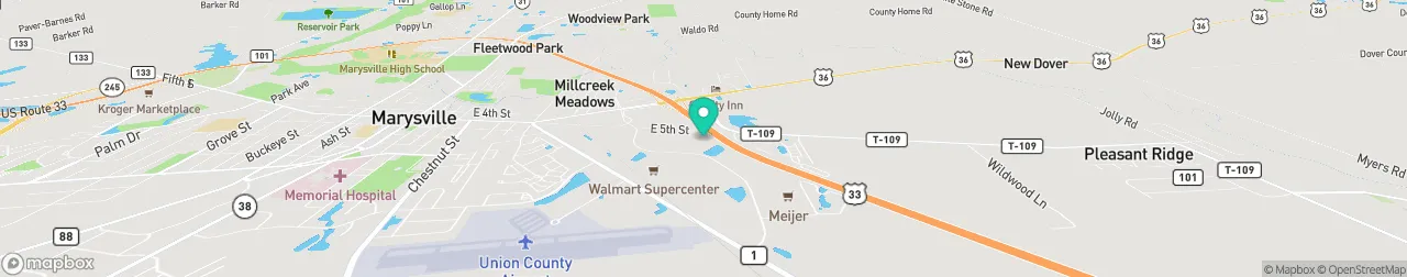 ev charging station on the map