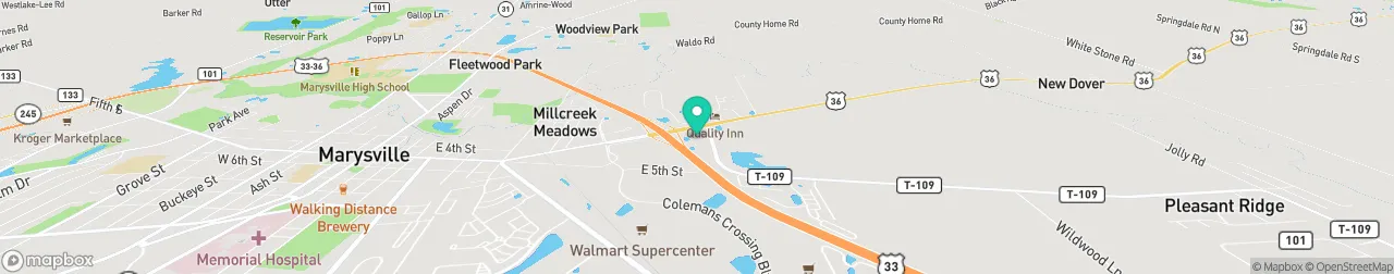 ev charging station on the map