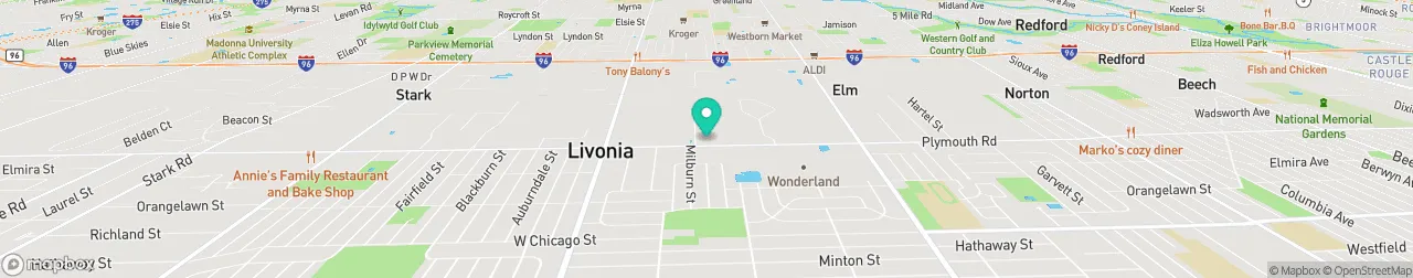 borne de recharge sur la carte