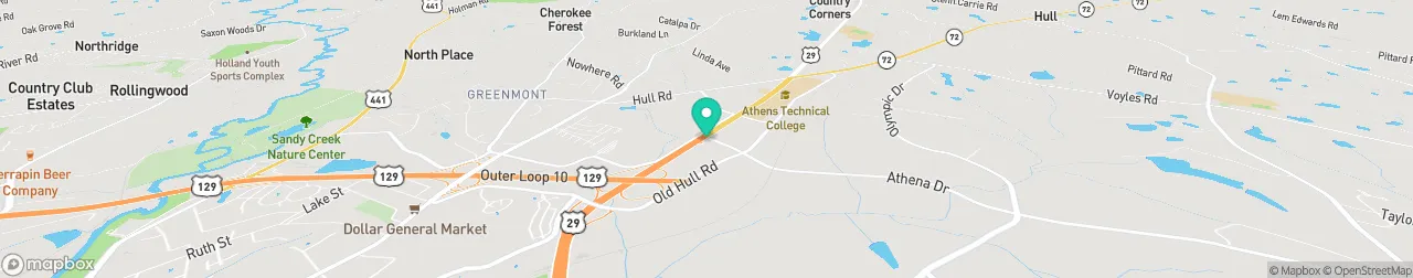 borne de recharge sur la carte