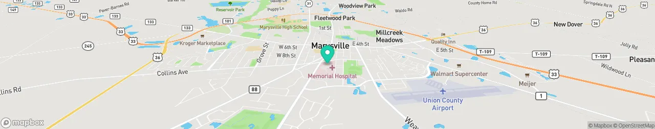 borne de recharge sur la carte