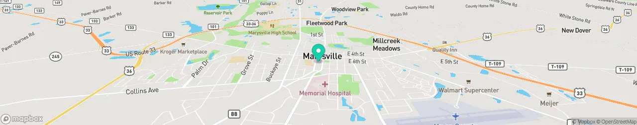 ev charging station on the map