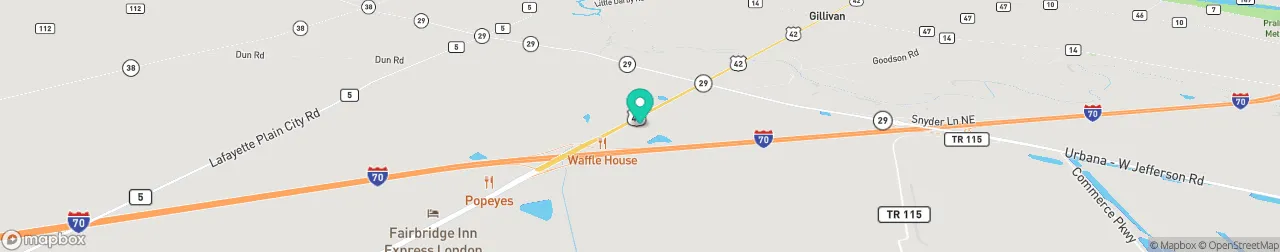 borne de recharge sur la carte