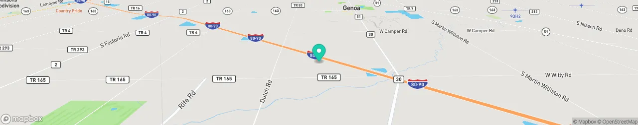 borne de recharge sur la carte