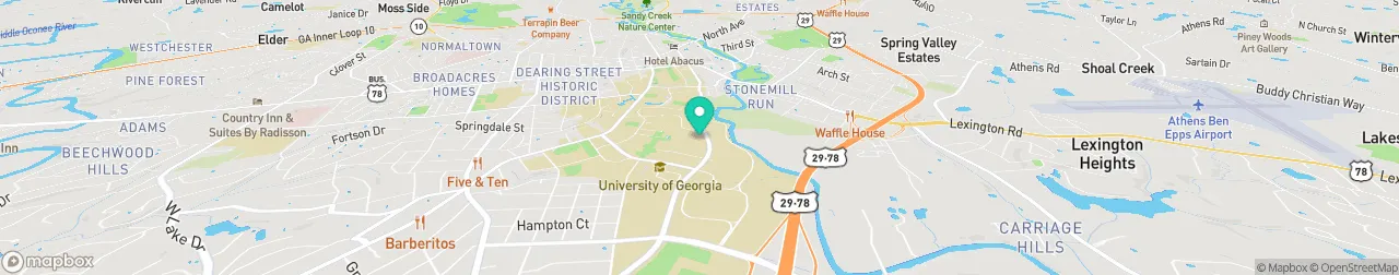 borne de recharge sur la carte