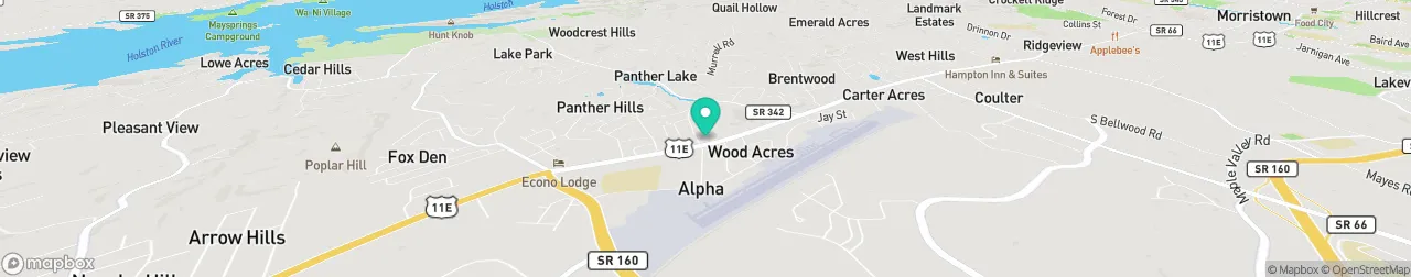 ev charging station on the map