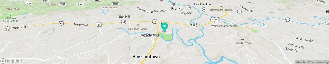 borne de recharge sur la carte