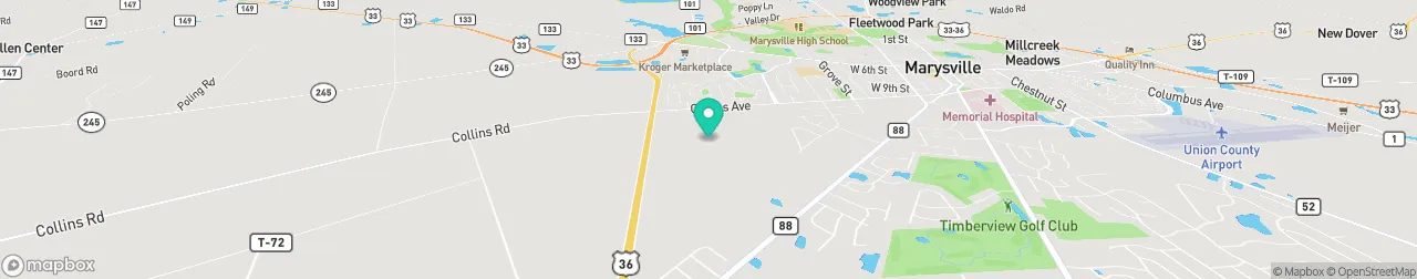 borne de recharge sur la carte