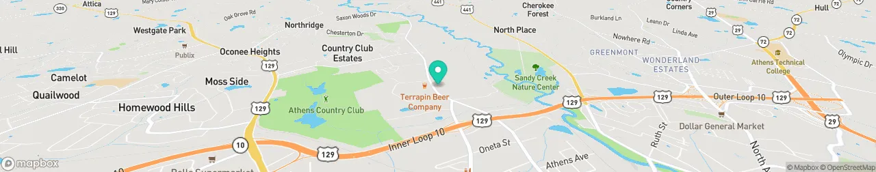 borne de recharge sur la carte