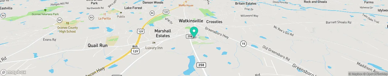 ev charging station on the map