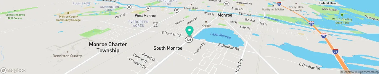 borne de recharge sur la carte