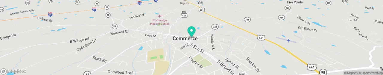 borne de recharge sur la carte