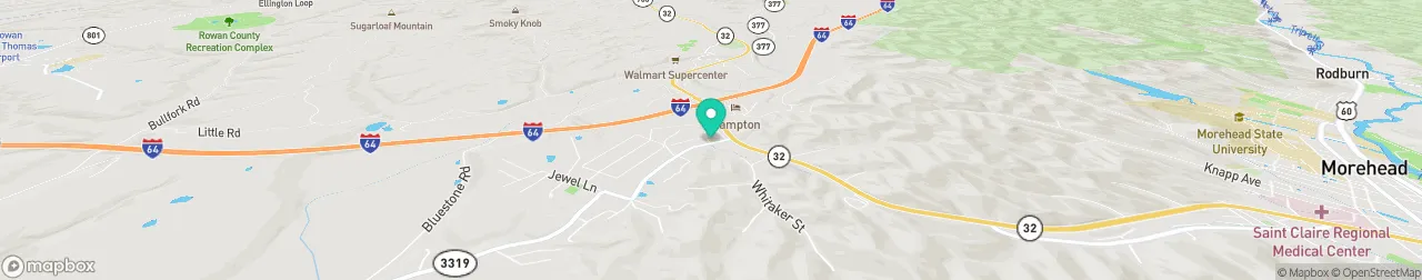 borne de recharge sur la carte