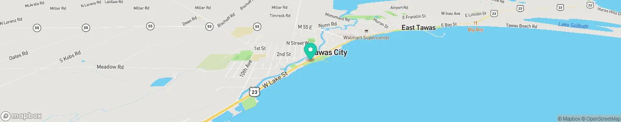 borne de recharge sur la carte