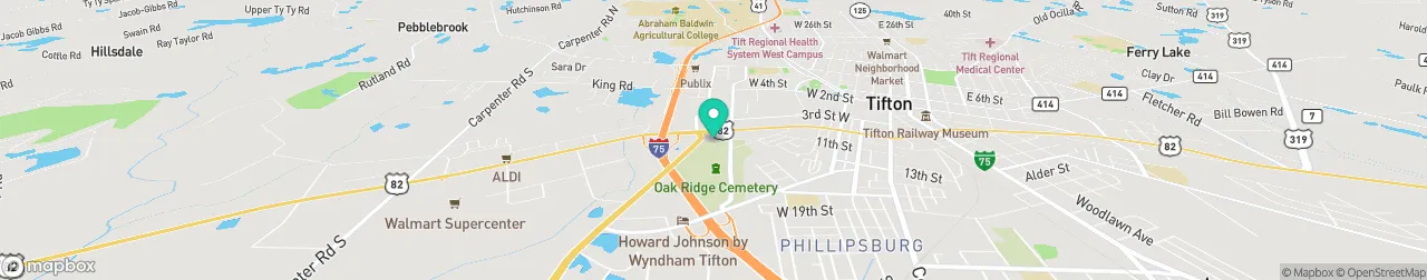 ev charging station on the map