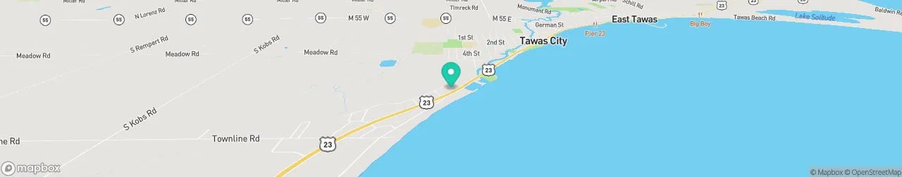 borne de recharge sur la carte