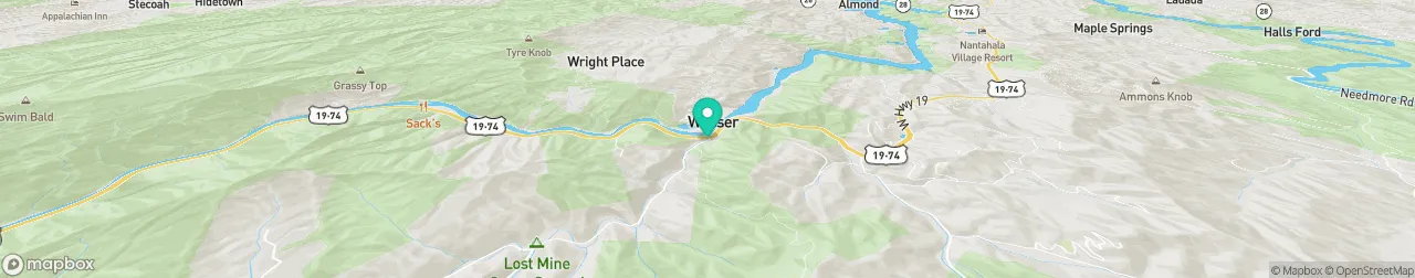 borne de recharge sur la carte