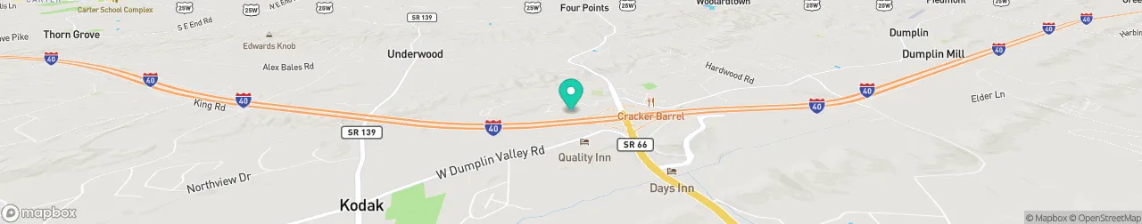 borne de recharge sur la carte