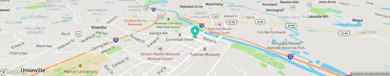 ev charging station on the map