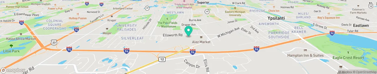 ev charging station on the map