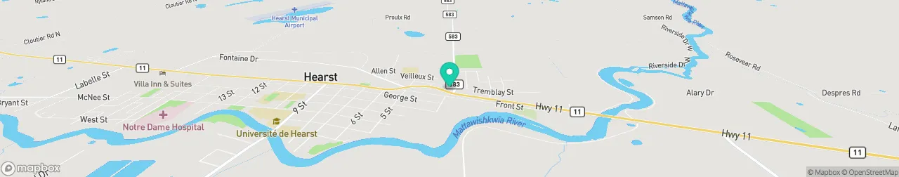 borne de recharge sur la carte