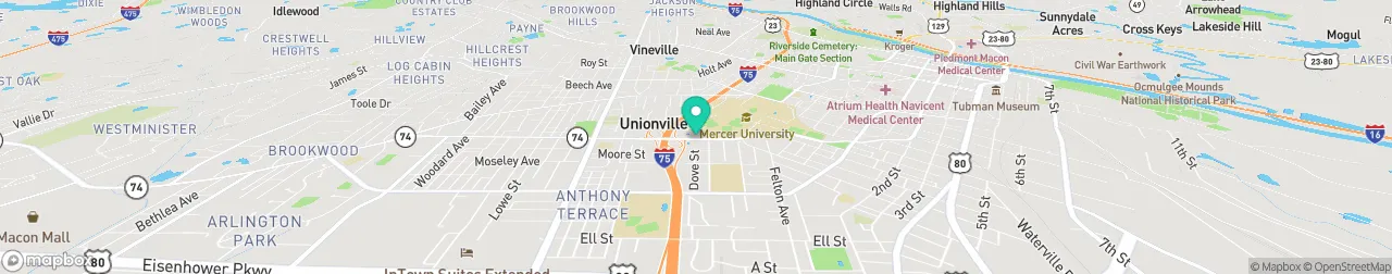 ev charging station on the map