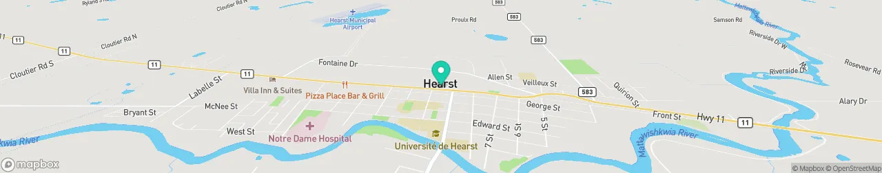 borne de recharge sur la carte