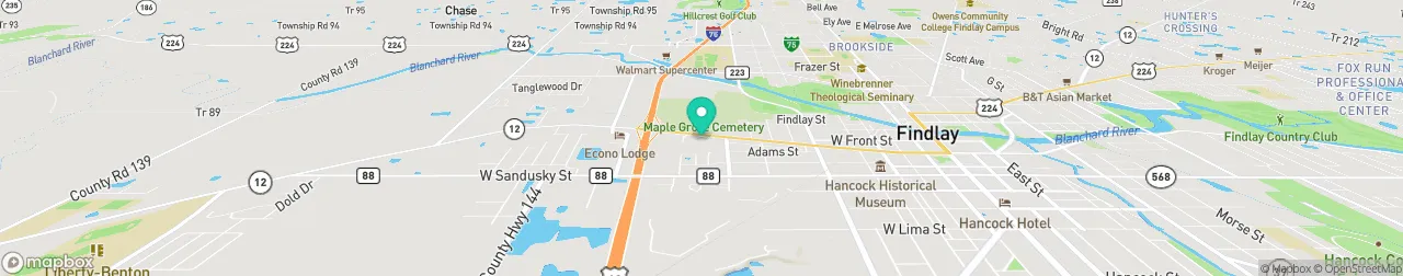 ev charging station on the map