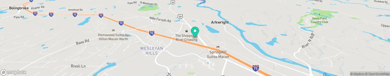 borne de recharge sur la carte