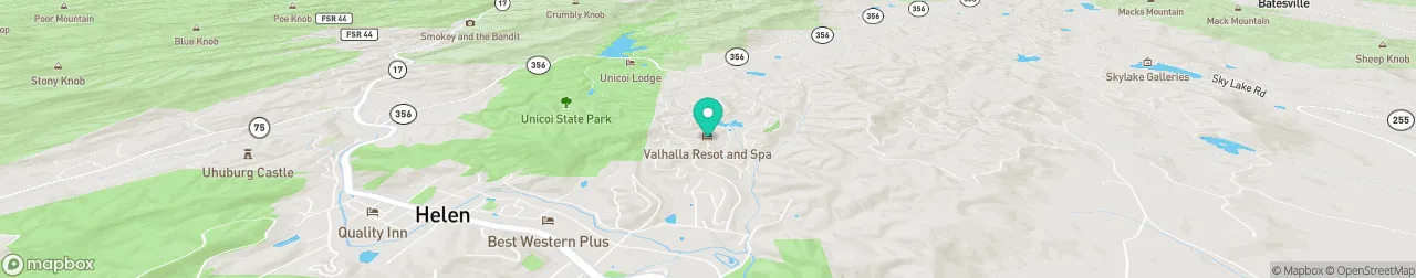 borne de recharge sur la carte