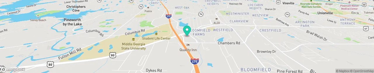 ev charging station on the map