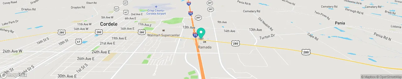 ev charging station on the map