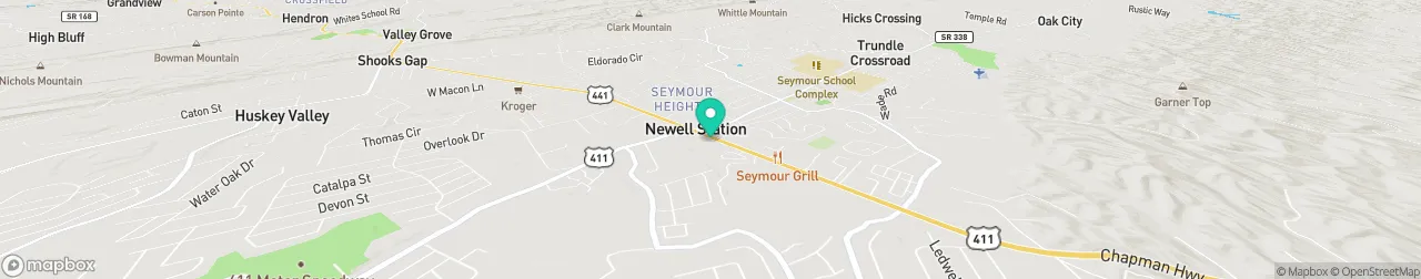 borne de recharge sur la carte