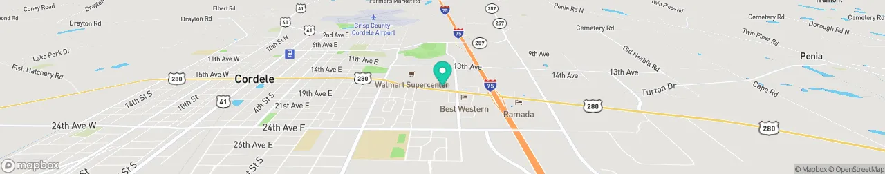 ev charging station on the map