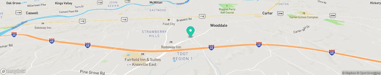 borne de recharge sur la carte