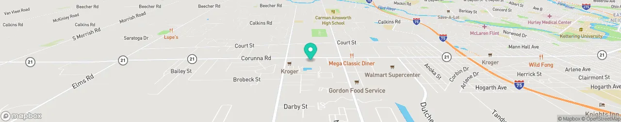 ev charging station on the map