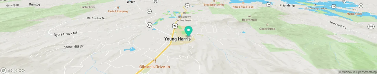 borne de recharge sur la carte