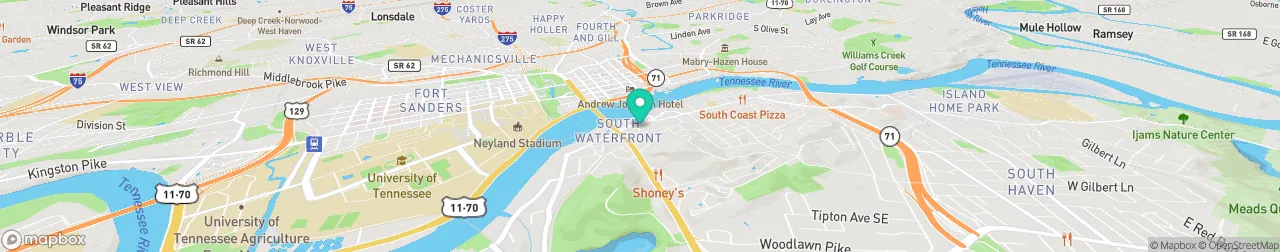 borne de recharge sur la carte