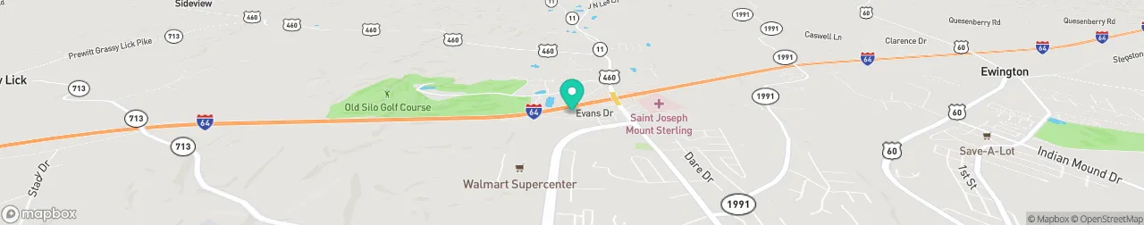 ev charging station on the map