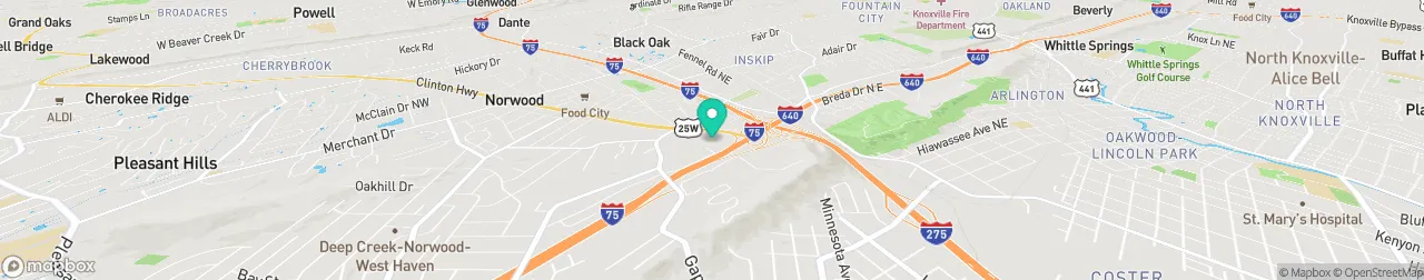 ev charging station on the map