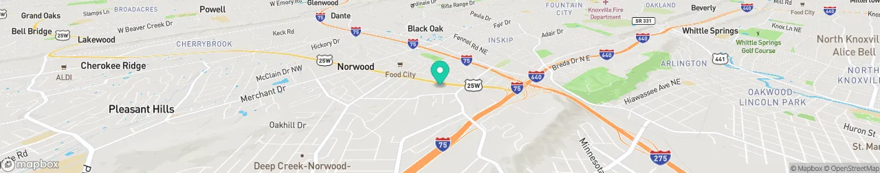 ev charging station on the map